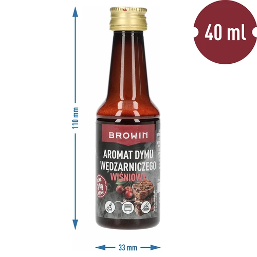 Tekutý dym na údenie – čerešňový, 40 ml - 3