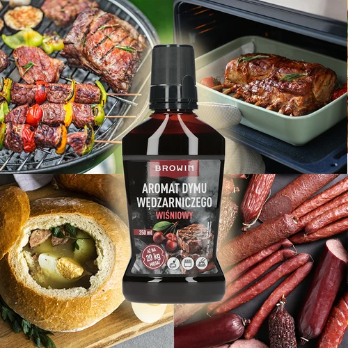 Tekutý údenársky dym – višňový, 250 ml - 6