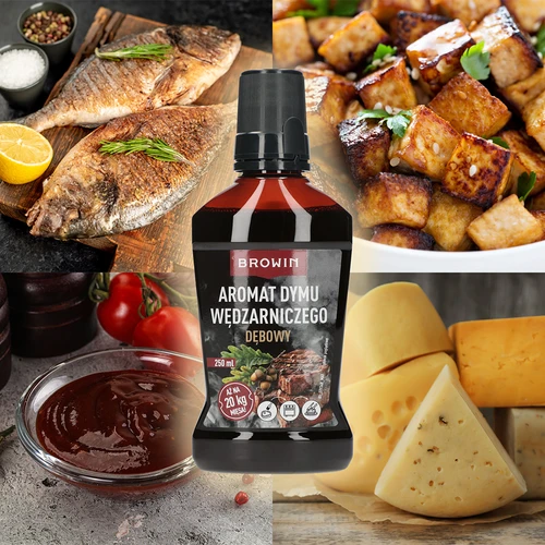 Tekutý údený dym – dubový, 250 ml - 7