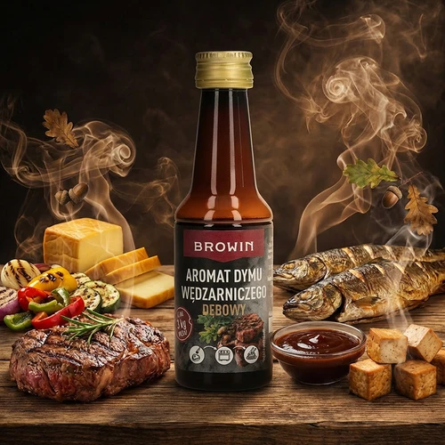 Tekutý údený dym – dubový, 40 ml - 4