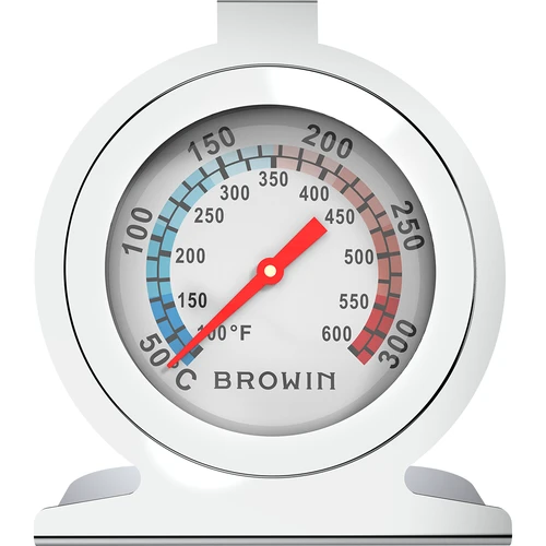 Teplomer do rúry (50°C do +300°C) Ø6,1cm - 2 ['kuchynský teplomer', ' teplomer do rúry', ' teplomer na pečenie', ' teplomer na pečivo', ' stojaci teplomer', ' závesný teplomer', ' pekársky teplomer']