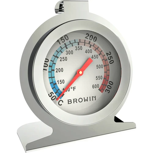 Teplomer do rúry (50°C do +300°C) Ø6,1cm  - 1 ['kuchynský teplomer', ' teplomer do rúry', ' teplomer na pečenie', ' teplomer na pečivo', ' stojaci teplomer', ' závesný teplomer', ' pekársky teplomer']