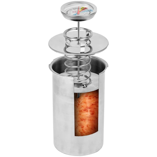 Teplomer do šunkovaru 1,5kg a 3kg (0°C do +120°C) 12,5cm - 2 ['teplomer na mäso', ' do šunkovaru', ' do šunkovara', ' šunkovar', ' teplomer na varenie údenín', ' šunkovar 1', '5 kg a 3 kg', ' farebný ciferník', ' jedlá zo šunkovaru', ' pokrmy zo šunkovara']