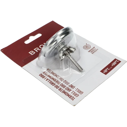 Teplomer na gril a BBQ, od 50 do +500°C, bimetalický, 5,3cm - 4 ['teplomer na gril a BBQ', ' kulinársky teplomer na gril', ' aký teplomer na BBQ', ' aký teplomer na gril', ' ako zmerať teplotu na grile', ' aká teplota grilovania', ' bimetalický teplomer na gril', ' teplomer do +500°C', ' najlepší teplomer na gril', ' teplomer na pokrievku grilu', ' nápad na darček', ' teplomer na smaženie', ' teplomery na bbq', ' gril', ' teplomer do údiarne']