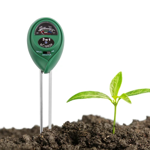 Tester substrátu 3v1 - pH, vlhkosť, slnečné žiarenie - 5 ['meranie ph', ' ph meter', ' ph meter do pôdy', ' analýza pôdy', ' ph pôdy', ' merač ph pôdy', ' merač vlhkosti pôdy', ' merač vlhkosti zeme', ' meranie vlhkosti pôdy', ' vlhkosť pôdy', ' senzor vlhkosti pôdy', ' ako zmerať vlhkosť pôdy', ' slnečné žiarenie', ' analýza slnečného žiarenia', ' senzor slnečného žiarenia']