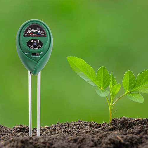Tester substrátu 3v1 - pH, vlhkosť, slnečné žiarenie - 6 ['meranie ph', ' ph meter', ' ph meter do pôdy', ' analýza pôdy', ' ph pôdy', ' merač ph pôdy', ' merač vlhkosti pôdy', ' merač vlhkosti zeme', ' meranie vlhkosti pôdy', ' vlhkosť pôdy', ' senzor vlhkosti pôdy', ' ako zmerať vlhkosť pôdy', ' slnečné žiarenie', ' analýza slnečného žiarenia', ' senzor slnečného žiarenia']