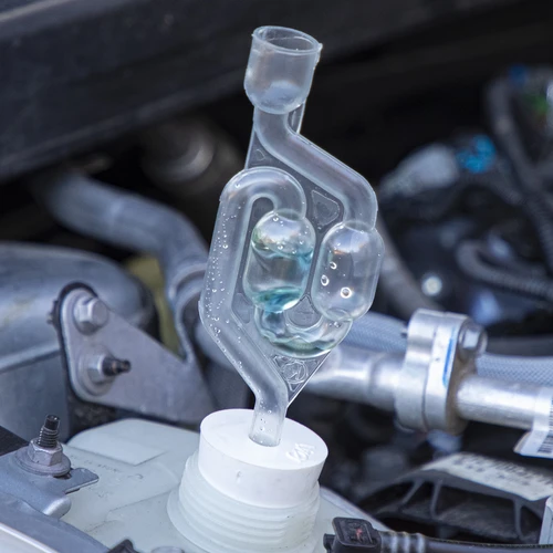 Tester tesnenia pod hlavou - 6 adaptérov, 100 ml kvapaliny - 6