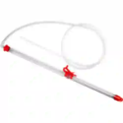 Automatický sifón s ventilom a držiakom - 64 cm