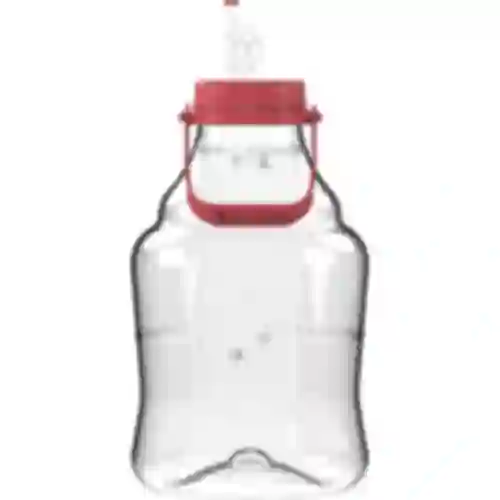 Balón na víno ľahký, nerozbitný, s držiakom, 10 L
