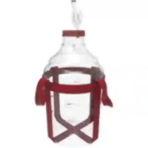 Balón na víno ľahký, nerozbitný, s popruhmi, 25 L