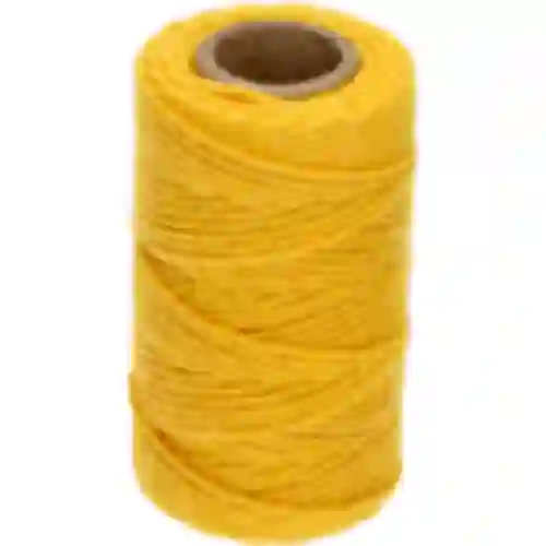 Bavlnený špagát žltý 2 mm/55 m/100 g