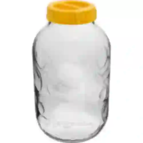 Dóza TO 5 L a plastové viečko fi 100, s držadlom