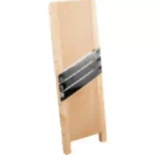 Drevená krájačka, 45x15 cm, 3 čepele