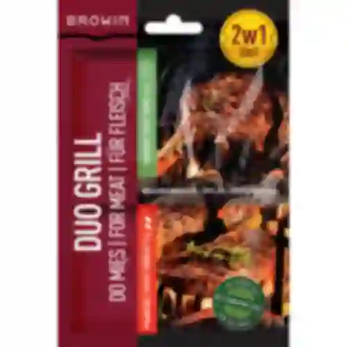 Duo Grill na mäso, zmes korenín 2 v 1, 2 x 12 g