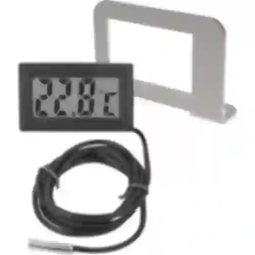 Elektronický teplomer v rámiku - pre destilátory (-50°C do +110°C)