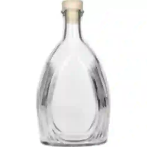 Fľaša "Banketová" 500 ml, s korkom