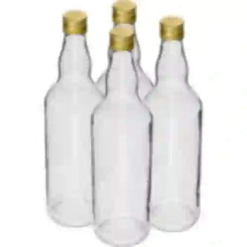 Fľaša „Monopol” 700 ml so skrutkovacím uzáverom - 4 ks.