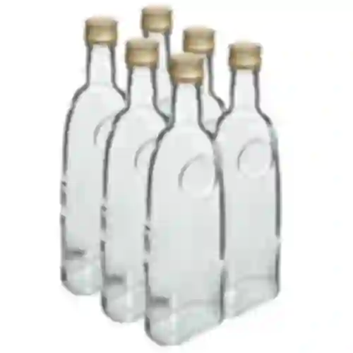 Fľaša Staromiejska 500ml so skrutkovacím uzáverom, 6ks.