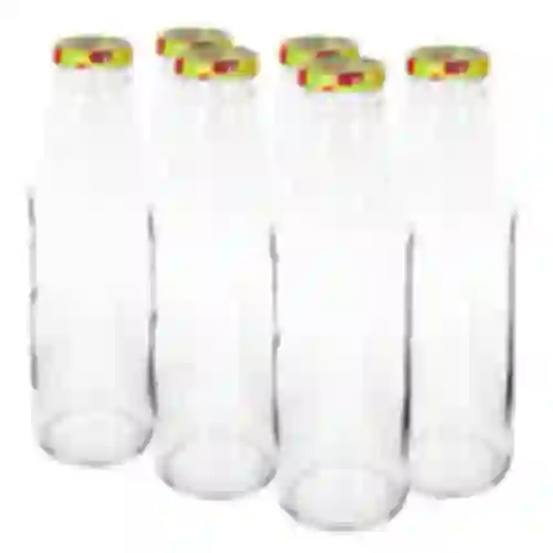 Fľaša TO na džús 750ml s uz. fi43 - 6ks.