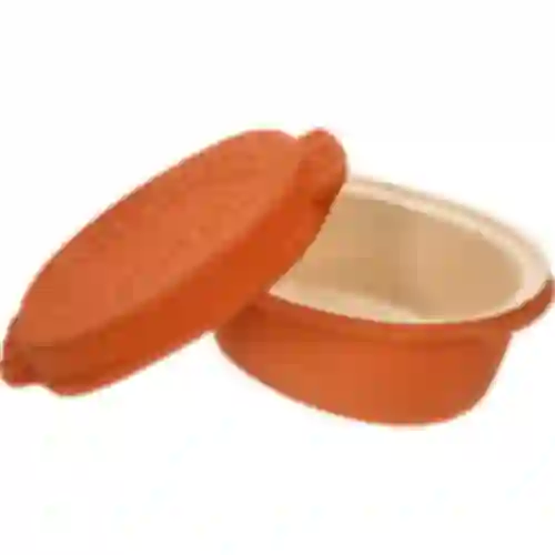 Glazovaný rímsky hrniec 4,5 L (meandry)