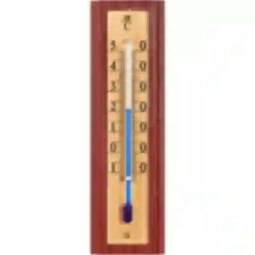 Izbový teplomer so zlatou stupnicou (-10°C do +50°C) 12cm