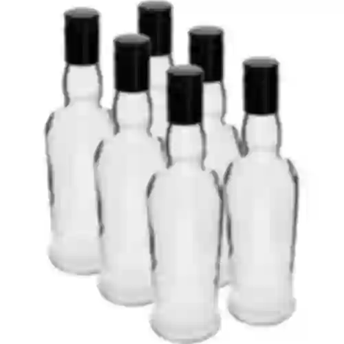 Kapitańska fľaša 500 ml so skrutkovacím uzáverom - 6 ks