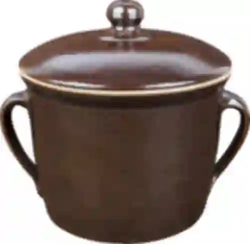 Keramika - hrniec 1,8l jednoduchý s pokrievkou