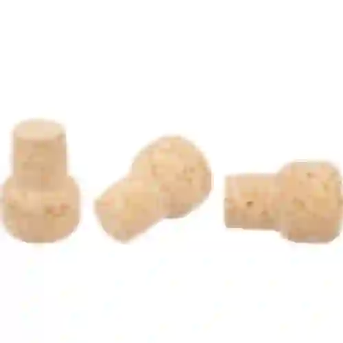 Korková zátka hríbik z korku d 19 mm - 5 ks.