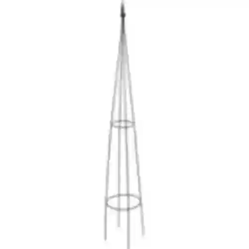 Kovová pergola - Pyramída, 135 cm