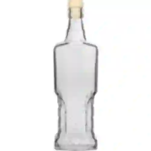 Kredencová fľaša 0,5 L s korkom