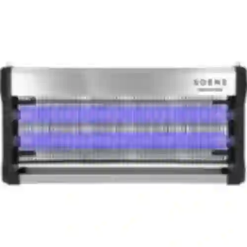 Lampa na hubenie hmyzu UVA 40 W, strieborná