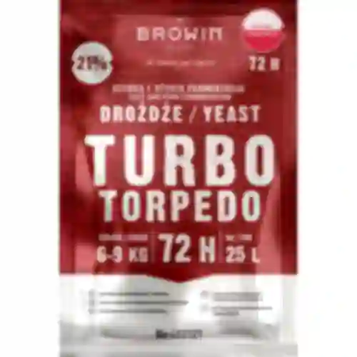 Liehovarnícke kvasnice Turbo Torpedo 72h 21% - 120 g