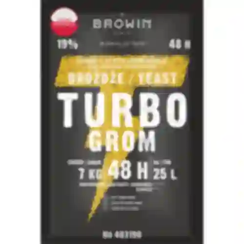 Liehovarské kvasnice Turbo Grom 48h