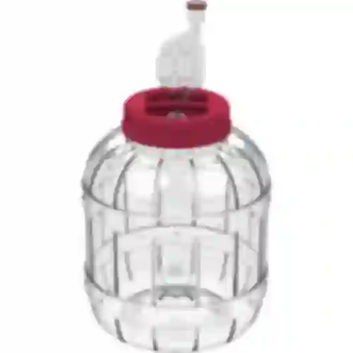 Neporušiteľný, multifunkčný pohár na fermentáciu, 5 L