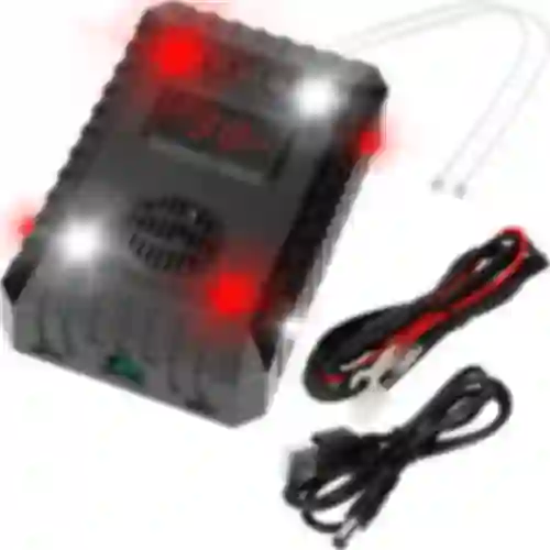Odpudzovač kún a hlodavcov do áut a miestností (ultrazvuk + LED)