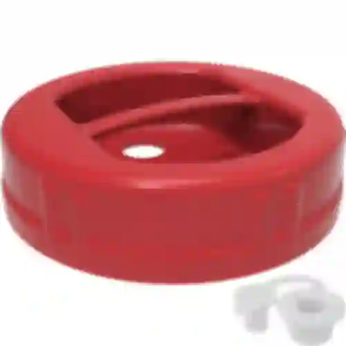 Plastový uzáver fi 100 twist-off s otvorom a korkom