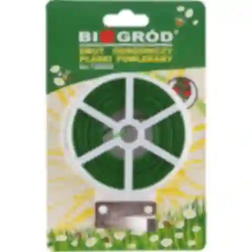 Plochý záhradný drôt, povlečený PVC 50m x 2mm
