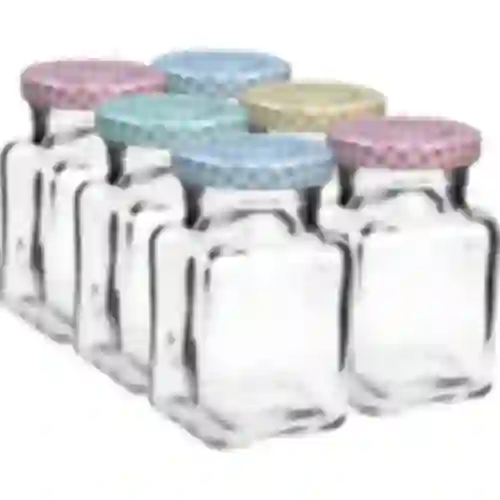 Pohár TO 150 ml Štyri rohy fi 53 viečko - 6 ks.