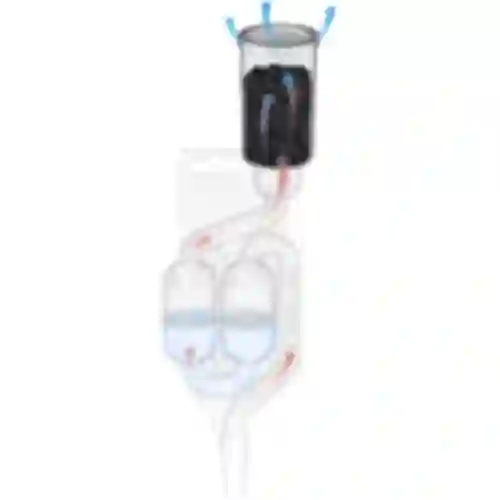 Pohlcovač fermentačného zápachu s trubicou Maxi a uhlím