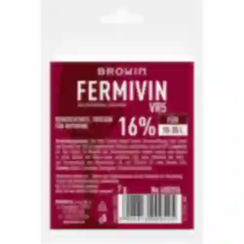 Reinzuchthefe, Trocken Fermivin VR5 7g