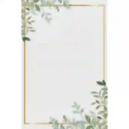 Samolepiace etikety 60 x 90 mm na fľaše, poháre, darčeky s kvetinovým vzorom - 20 ks.