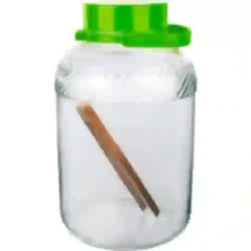 Sklenený pohár 8 L, s kliešťami
