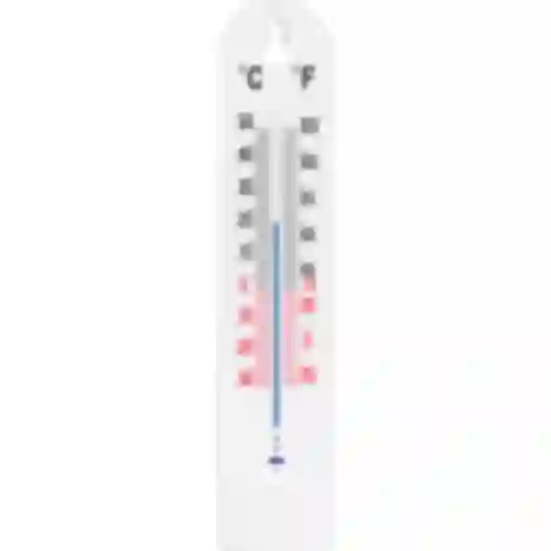 Univerzálny biely teplomer (-30°C do +50°C) 20cm