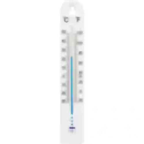 Univerzálny teplomer (-30 do +50°C), 17 cm, biely
