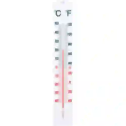 Univerzálny teplomer biely (-40°C do +50°C) 40cm