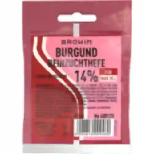 Vínne kvasnice Burgund, 20 ml DE/EN