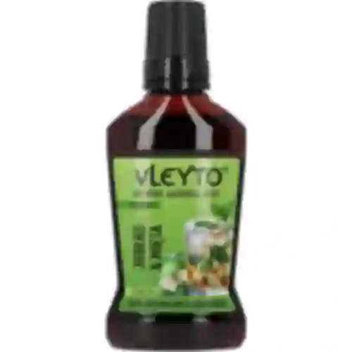 VLEYTO Mäta & Jablko – chuťová esencia s prírodnými arómami, 250 ml