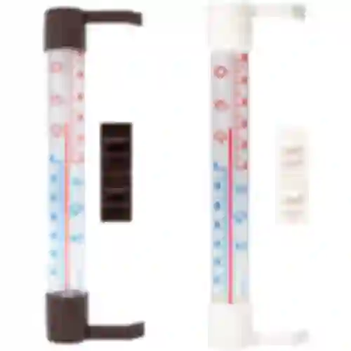 Vonkajší teplomer s transparentnou stupnicou (-70°C do +50°C) 23cm mix