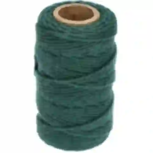 Zelený bavlnený špagát 2 mm/55 m/100 g