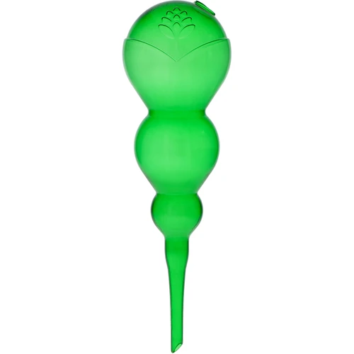 Trojitá zavlažovacia guľa (trojkomorová), priehľadná zelená, 600 ml  - 1 ['zavlažovacie gule', ' dávkovač na zavlažovanie kvetov', ' na polievanie kvetov', ' zvlhčovače pre kvety', ' zavlažovanie kvetov', ' zavlažovanie rastlín', ' zavlažovače do kvetináčov', ' na polievanie kvetov', ' pre izbové kvety', ' zavlažovací systém', ' zavlažovacia guľa', ' dávkovač vody do kvetináčov', ' gule pre rastliny', ' dávkovač pre rastliny', ' polievanie rastlín', ' zavlažovacia guľa', ' trojité zavlažovacie gule', ' dekoratívne zavlažovače pre rastliny', ' praktické zavlažovacie gule', ' objemné zavlažovacie gule', ' transparentné priehľadné zavlažovacie gule', ' farebné gule na zavlažovanie rastlín', ' zelené gule pre rastliny']
